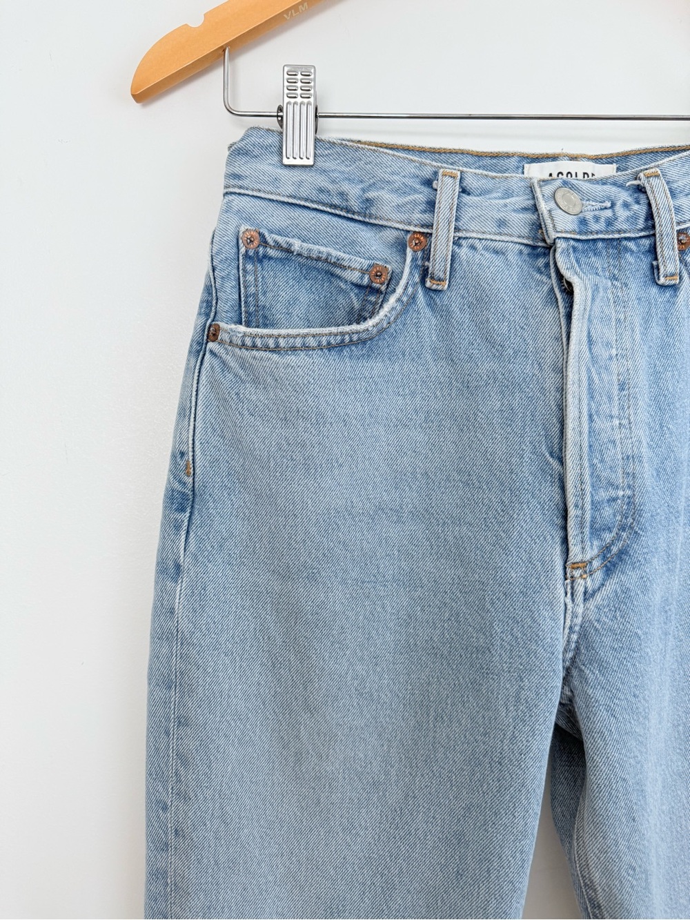 Agolde Riley High Rise Cropped Jeans - Picture 7 of 14